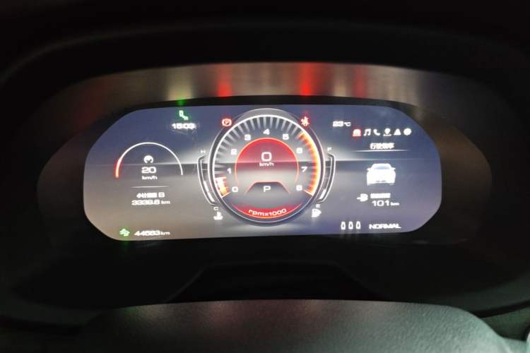 Used Wey VV7 2020 2.0T Ultra-Luxury Version Instrument Cluster