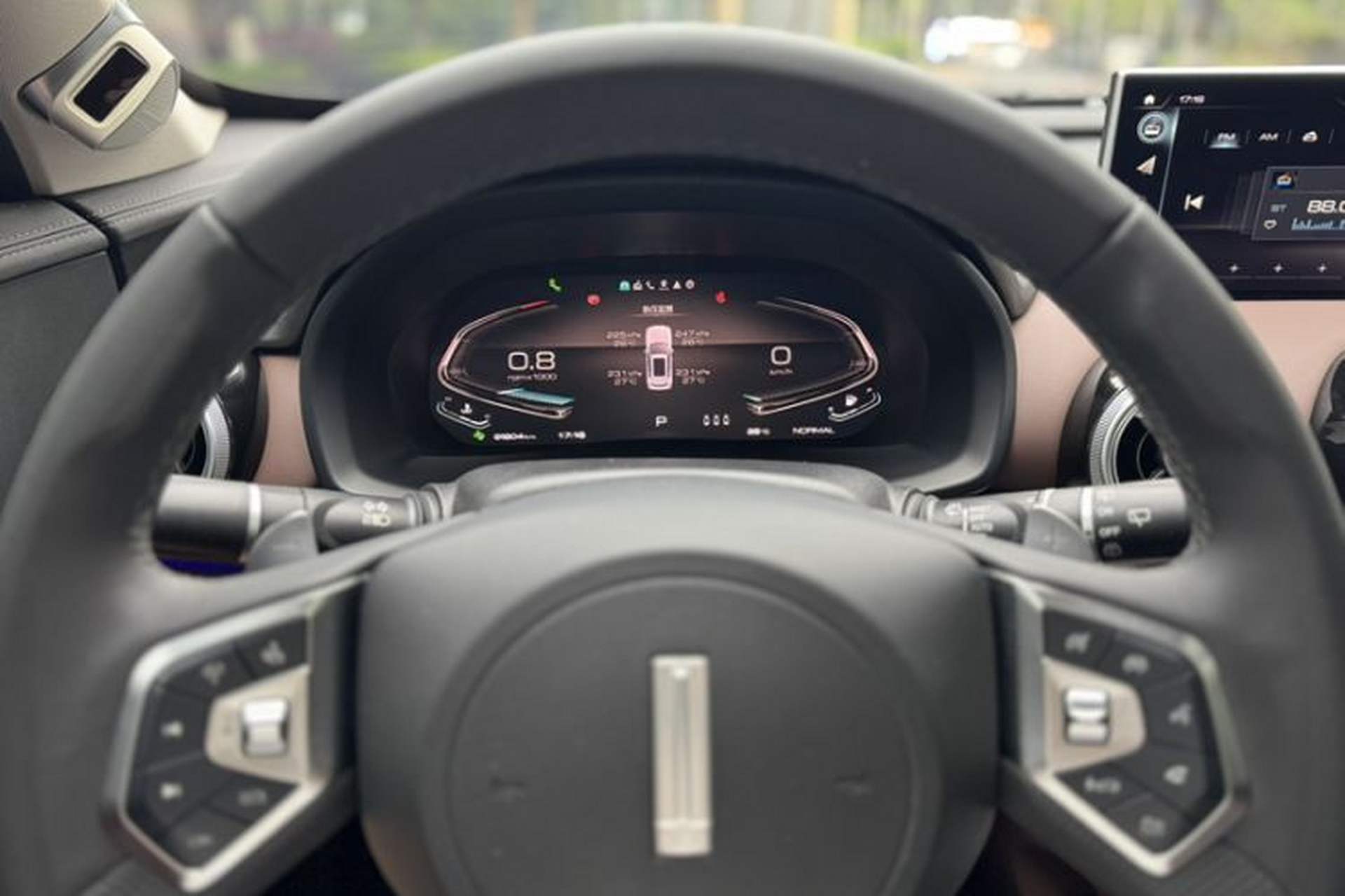 Used Wey VV7 2020 2.0T Flagship Edition Odometer Close Up
