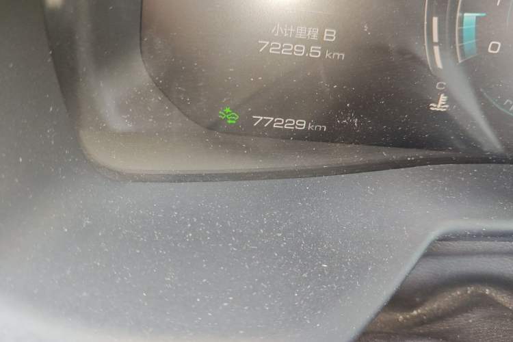 Used Wey VV7 2020 2.0T Flagship Edition Odometer Close Up