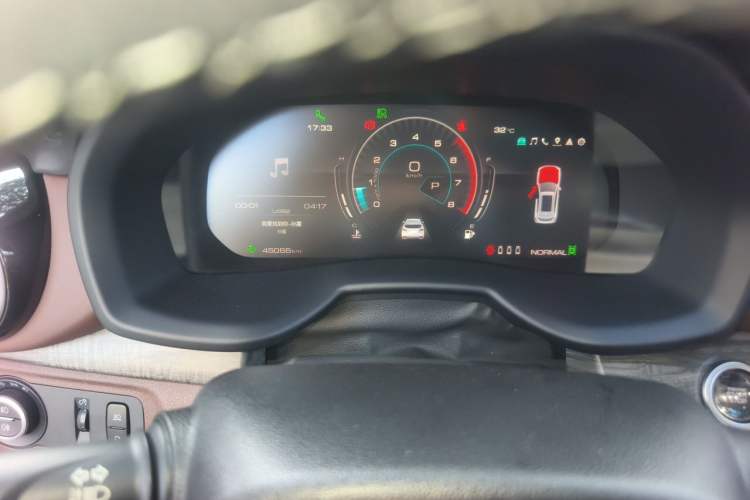 Used Wey VV7 2020 2.0T Flagship Edition Odometer Close Up