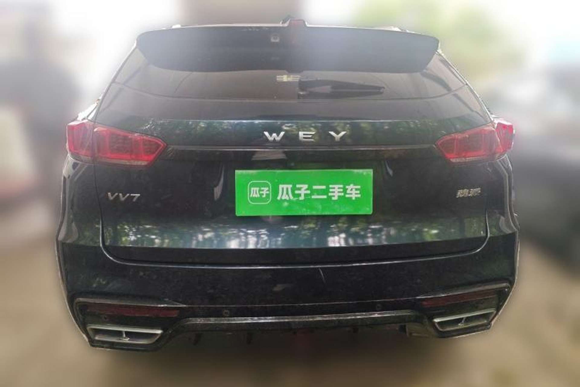 Used Wey VV7 2020 2.0T Flagship Edition Rear
