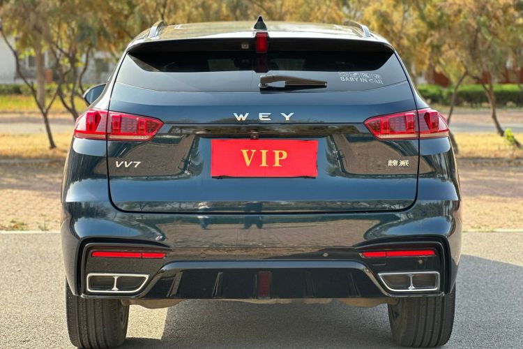 Used Wey VV7 2020 2.0T Flagship Edition Rear