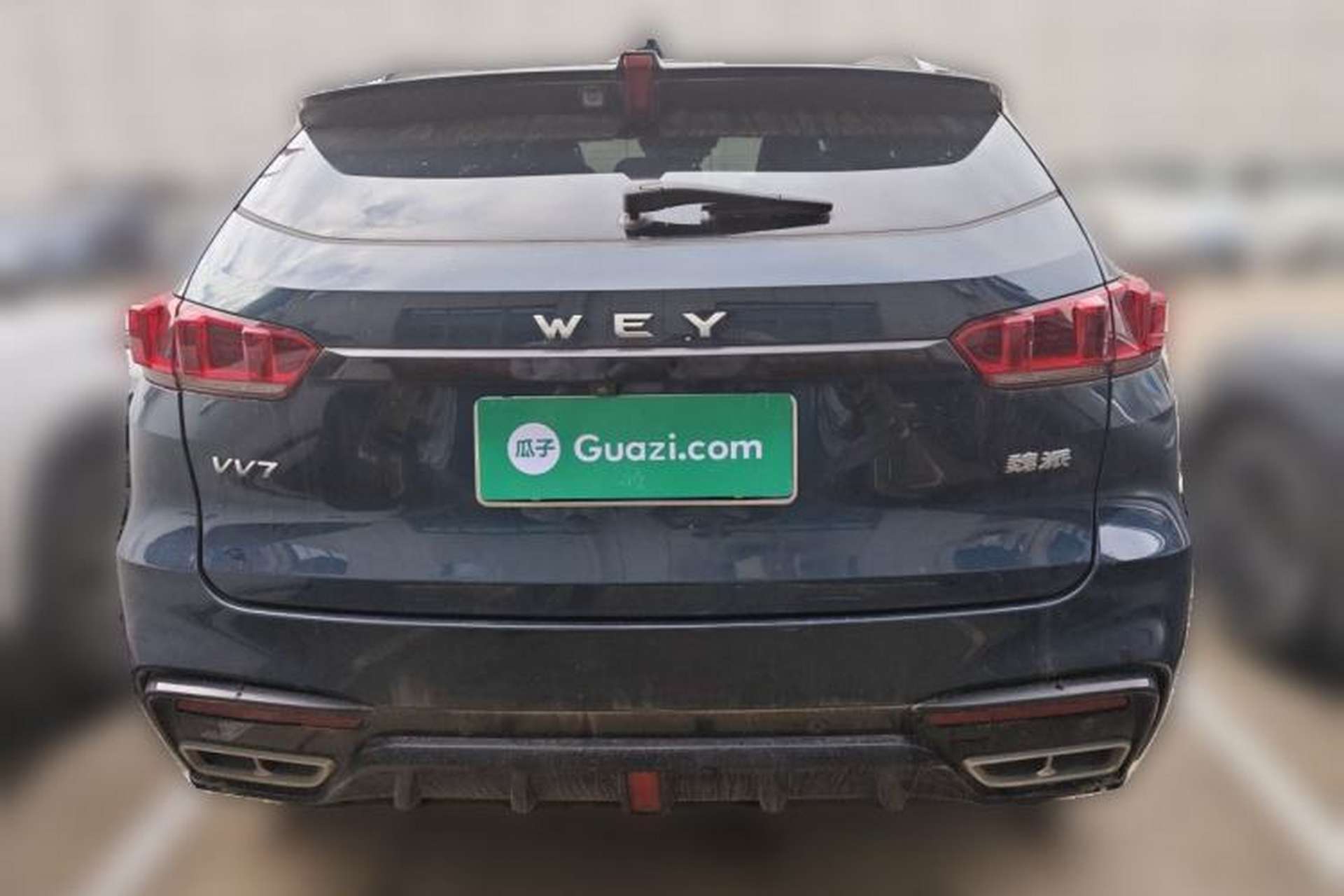 Used Wey VV7 2020 2.0T Flagship Edition Rear