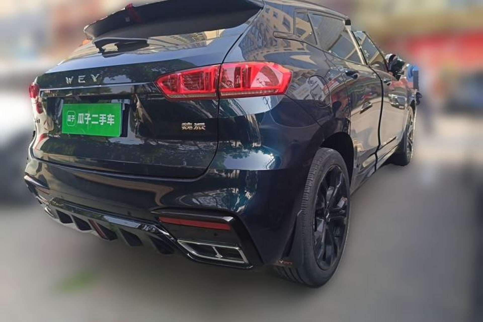 Used Wey VV7 2020 2.0T Flagship Edition Rear Right 45 Deg