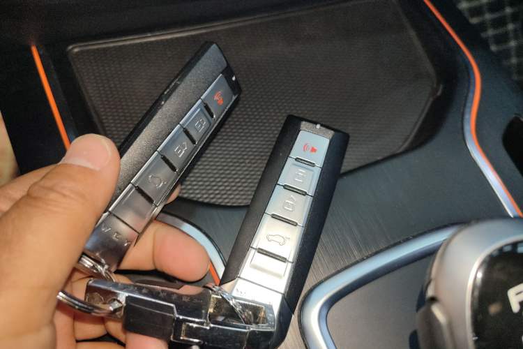 Used Wey VV7 2020 2.0T Ultra-Luxury Version Vehicle Key