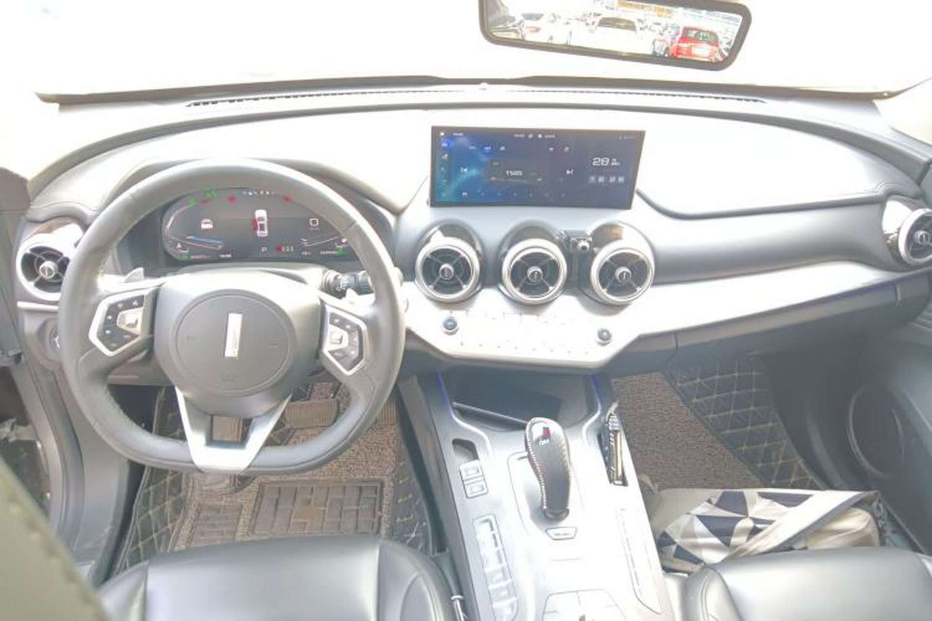 Used Wey VV7 2020 2.0T Ultra-Luxury Version Center Console