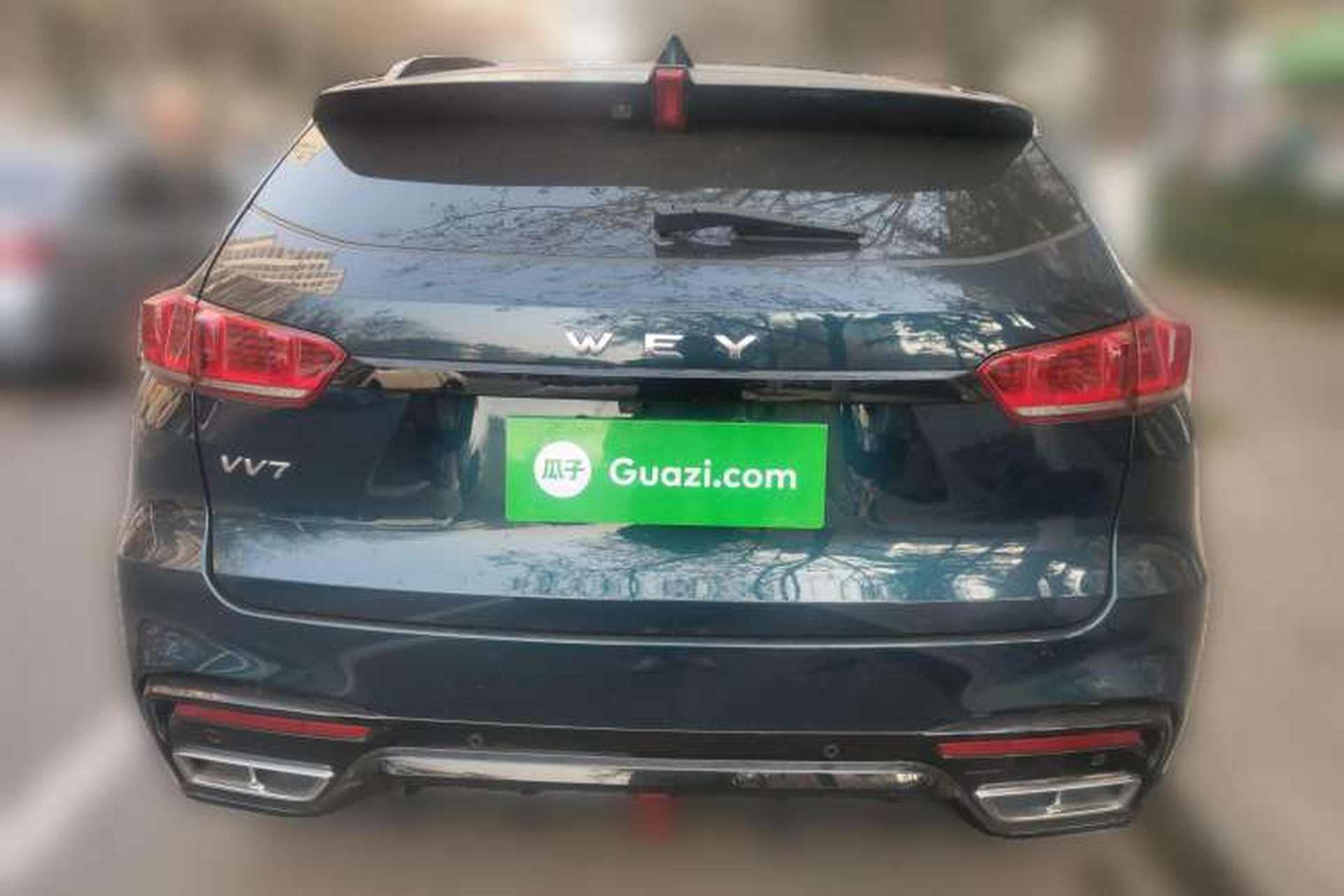 Used Wey VV7 2020 2.0T Flagship Edition Rear