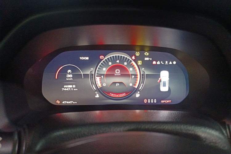 Used Wey VV7 2020 2.0T Flagship Edition Instrument Cluster