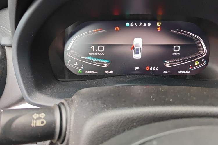 Used Wey VV7 2020 2.0T Flagship Edition Odometer Close Up