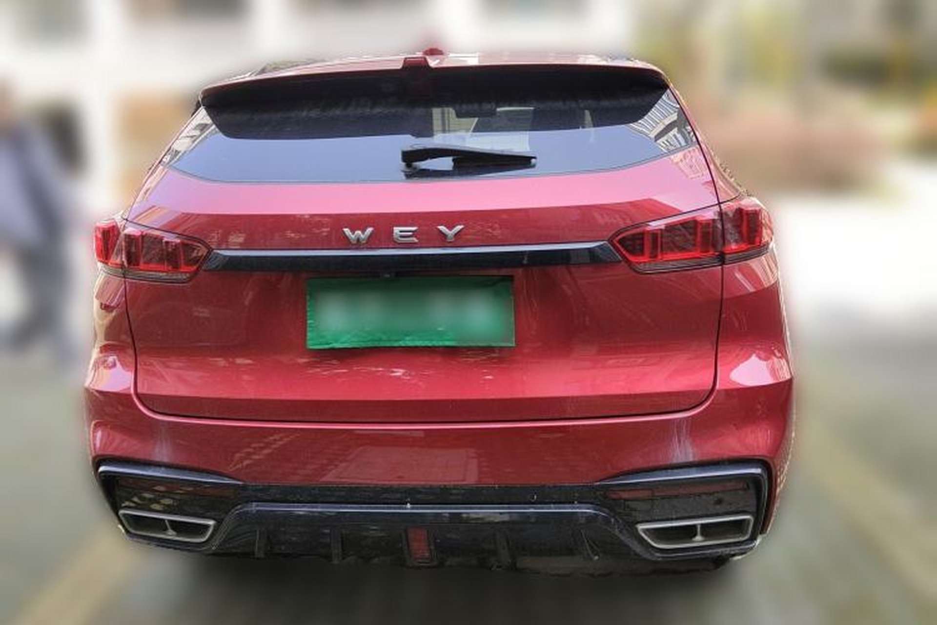 Used Wey VV7 2020 2.0T Flagship Edition Rear