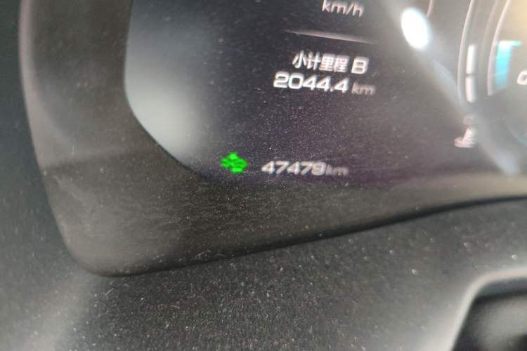 Used Wey VV7 2020 2.0T Flagship Edition Odometer Close Up
