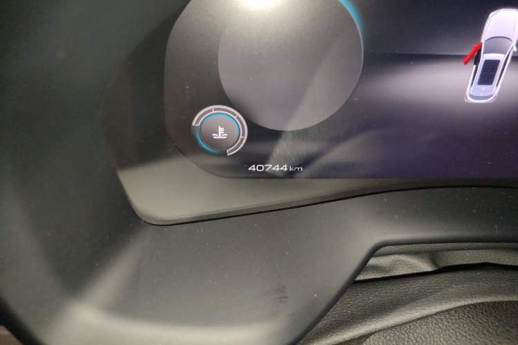 Used Wey VV7 2020 2.0T Flagship Edition Odometer Close Up