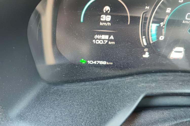 Used Wey VV7 2021 2.0T Technology Edition Odometer Close Up