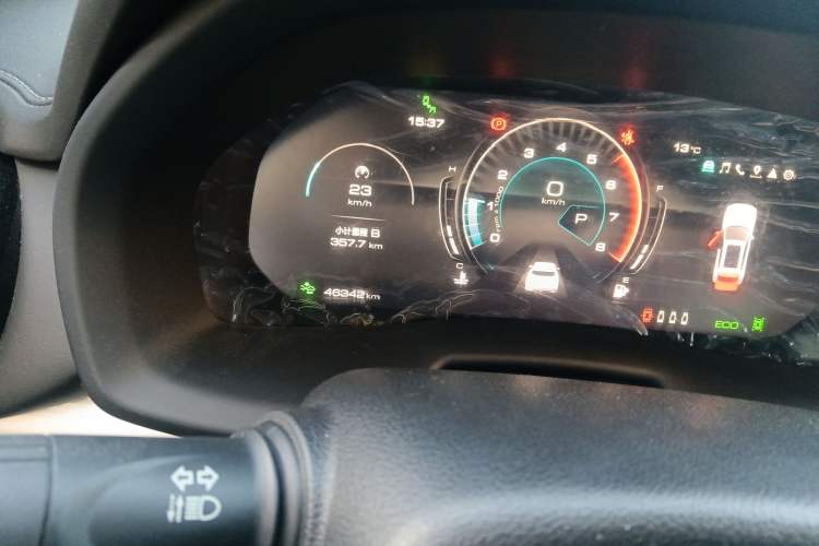 Used Wey VV7 2021 2.0T Technology Edition Odometer Close Up