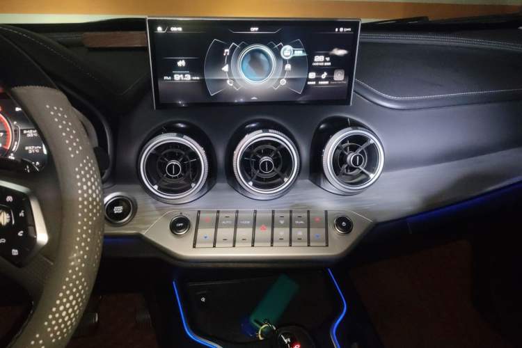 Used Wey VV7 2021 2.0T Technology Edition Audio And AC Panel
