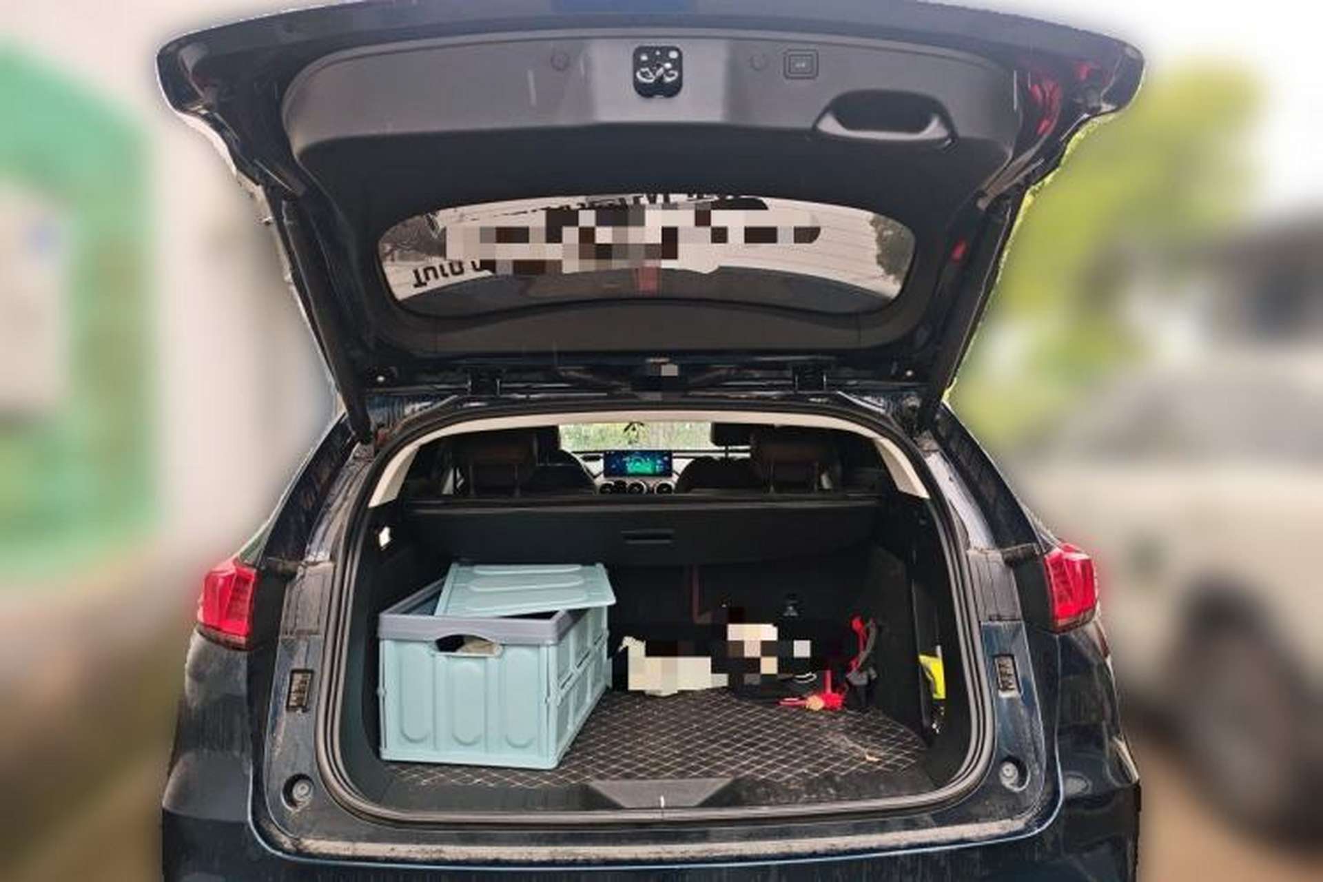 Used Wey VV7 2021 2.0T Technology Edition Trunk