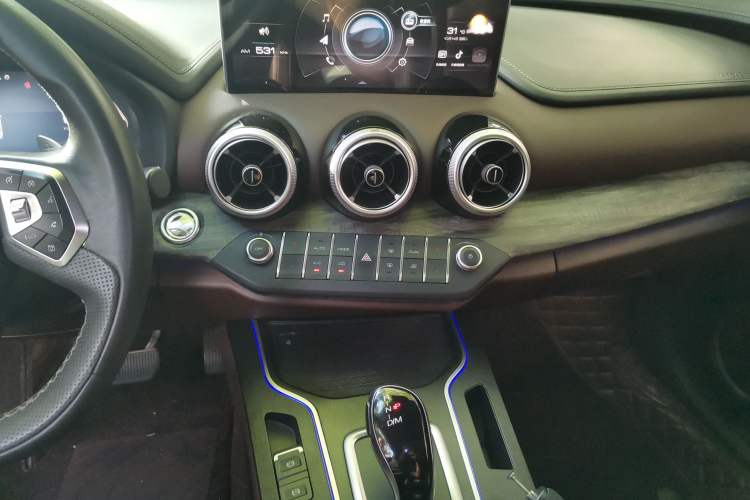 Used Wey VV7 2021 2.0T Technology Edition Audio And AC Panel