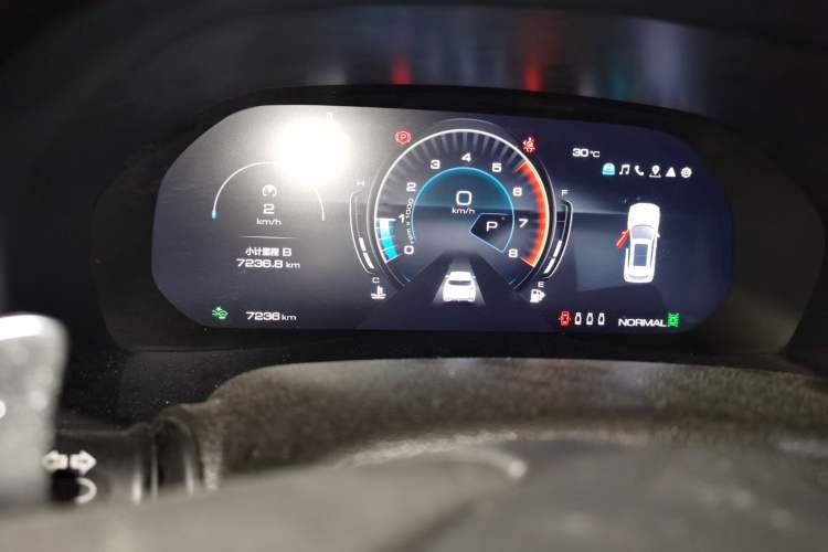 Used Wey VV7 2021 2.0T Technology Edition Odometer Close Up
