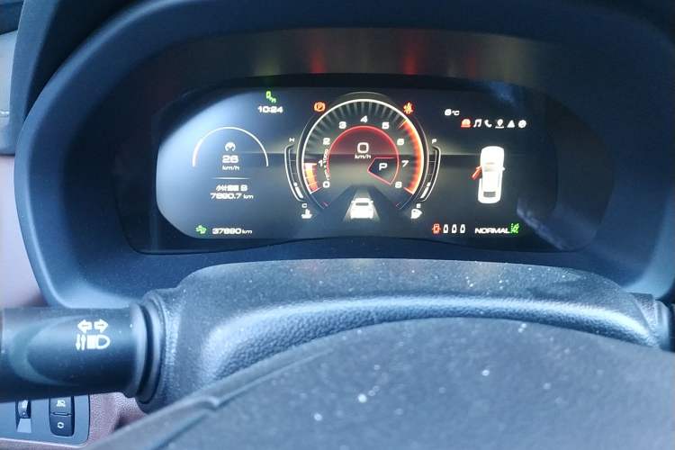 Used Wey VV7 GT 2020 2.0T Flagship Edition Odometer Close Up