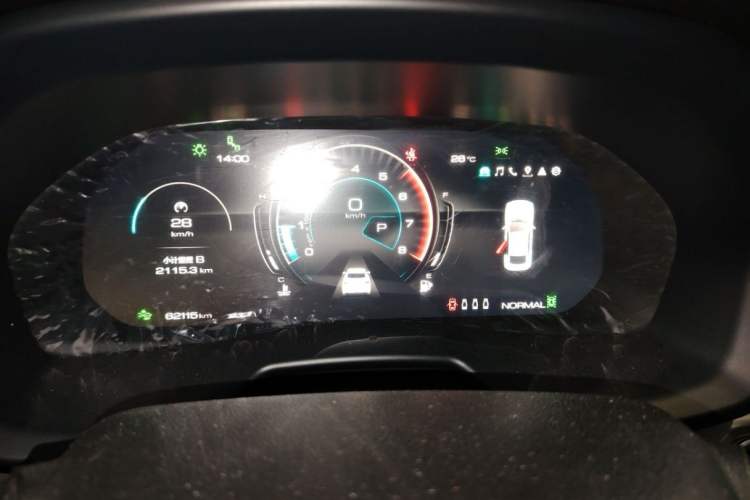 Used Wey VV7 GT 2020 2.0T Flagship Edition Odometer Close Up