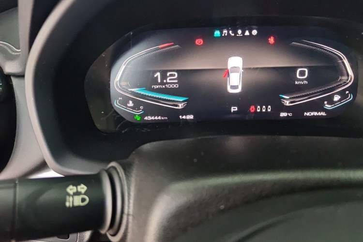 Used Wey VV7 GT 2020 2.0T Flagship Edition Odometer Close Up