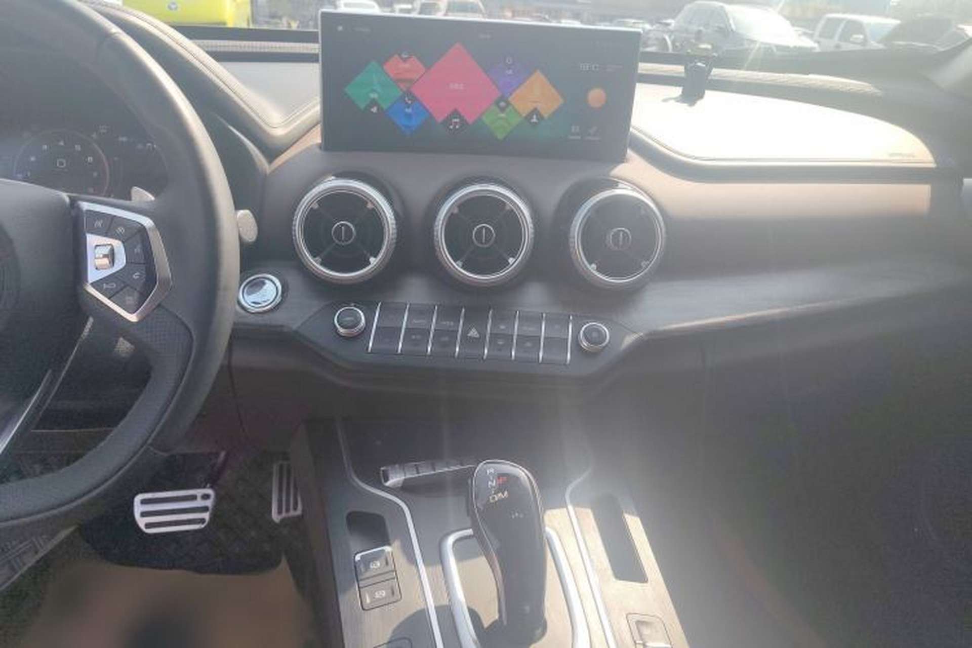 Used Wey VV7 GT 2020 2.0T Flagship Edition Audio And AC Panel