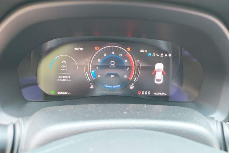 Used Wey VV7 GT 2020 2.0T Flagship Edition Instrument Cluster