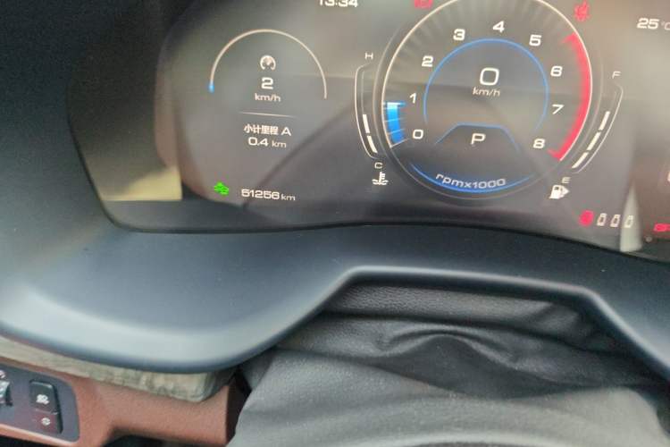 Used Wey VV7 GT 2020 2.0T Flagship Edition Odometer Close Up