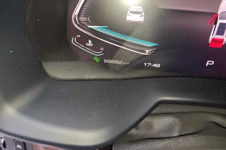 Used Wey VV7 GT 2020 2.0T Flagship Edition Odometer Close Up