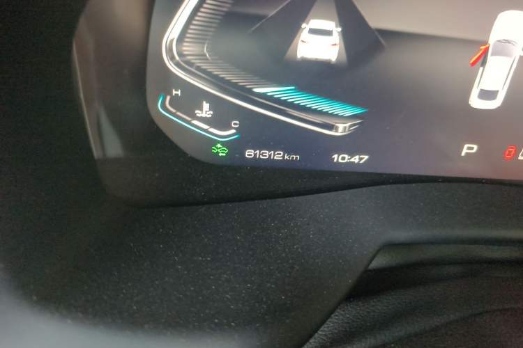 Used Wey VV7 GT 2020 2.0T Flagship Edition Odometer Close Up