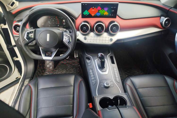 Used Wey VV7 GT 2020 2.0T Brabus Automotive Limited Edition Audio And AC Panel