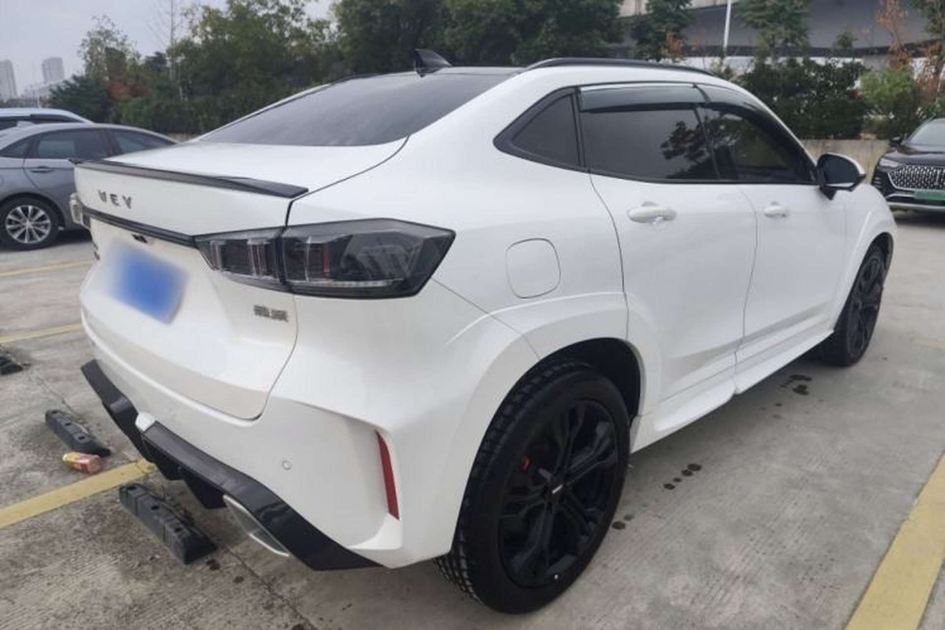 Used Wey VV7 GT 2020 2.0T Brabus Automotive Limited Edition Rear Right 45 Deg
