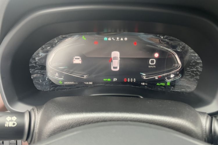 Used Wey VV7 GT New Energy 2020 GT PHEV 2.0T Flagship Model Odometer Close Up