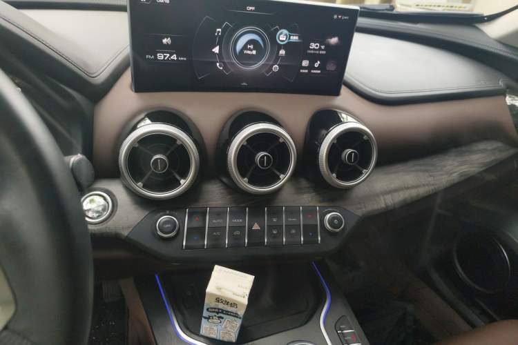 Used Wey VV7 New Energy 2020 PHEV 2.0T Flagship Model Audio And AC Panel
