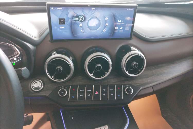 Used Wey VV7 New Energy 2020 PHEV 2.0T Flagship Model Audio And AC Panel