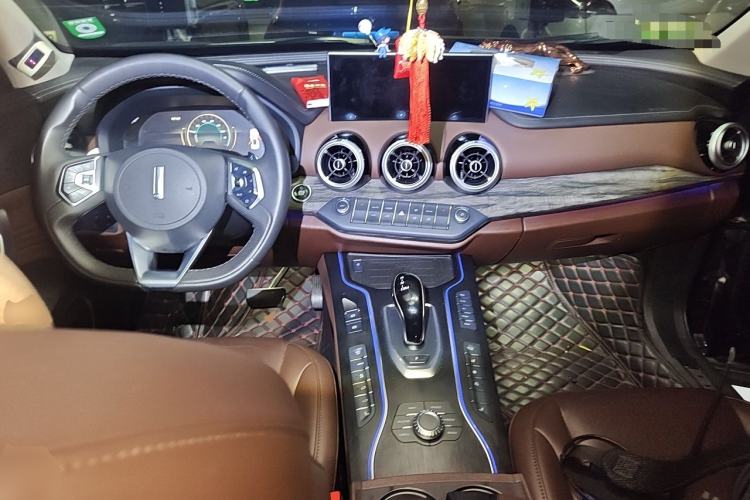 Used Wey VV7 New Energy 2020 PHEV 2.0T Flagship Model Center Console