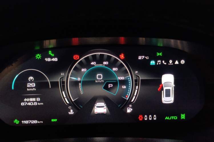 Used Wey VV7 New Energy 2020 PHEV 2.0T Flagship Model Instrument Cluster