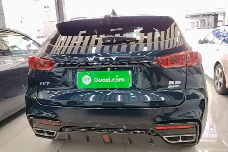 Used Wey VV7 New Energy 2020 PHEV 2.0T Flagship Model Rear