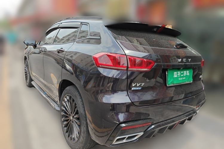 Used Wey VV7 New Energy 2020 PHEV 2.0T Flagship Model Rear Left 45 Deg