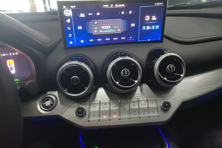 Used Wey VV7 New Energy 2020 PHEV 2.0T Flagship Model Audio And AC Panel