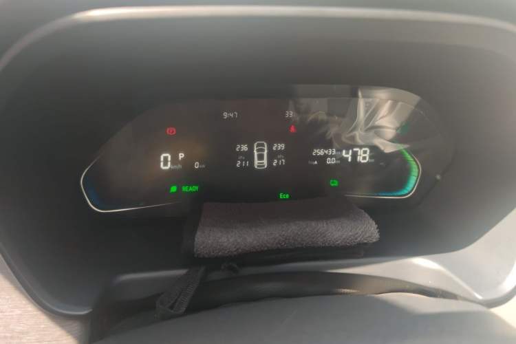 Used WM Motor E.5 2021 500 Ji Ke Xing Odometer Close Up