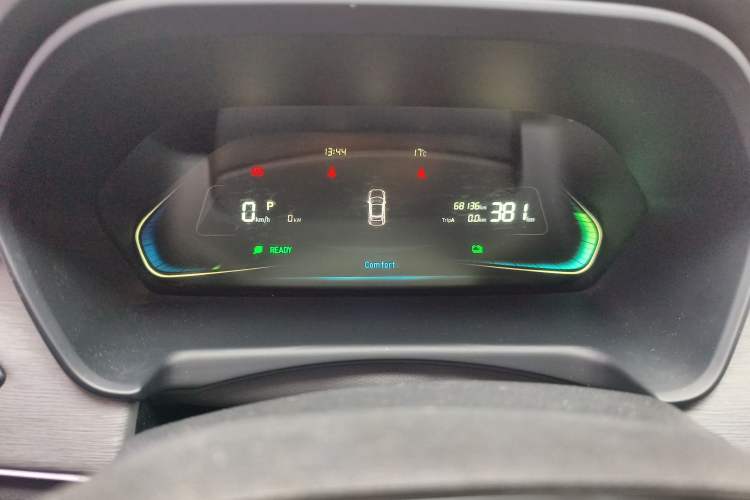 Used WM Motor E.5 2021 500 Ji Ke Xing Odometer Close Up