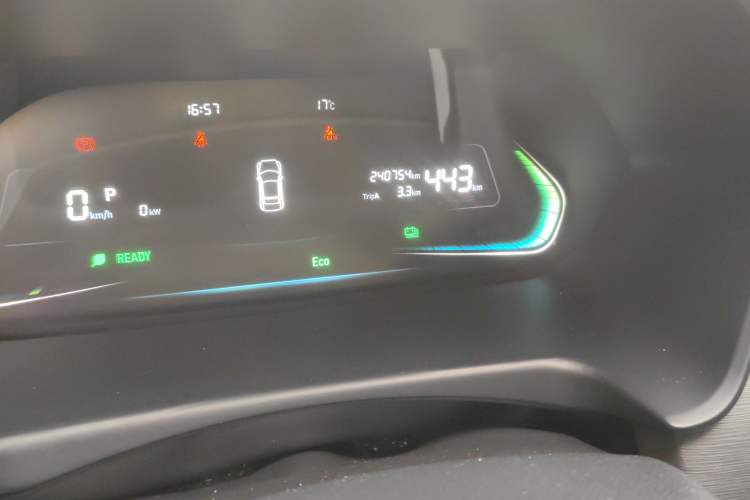 Used WM Motor E.5 2021 500 Ji Ke Xing Odometer Close Up