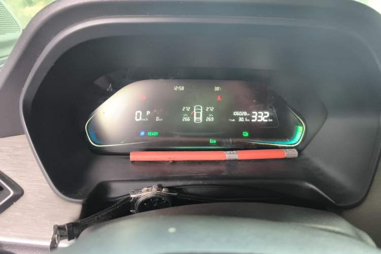Used WM Motor E.5 2021 500 Ji Ke Xing Odometer Close Up