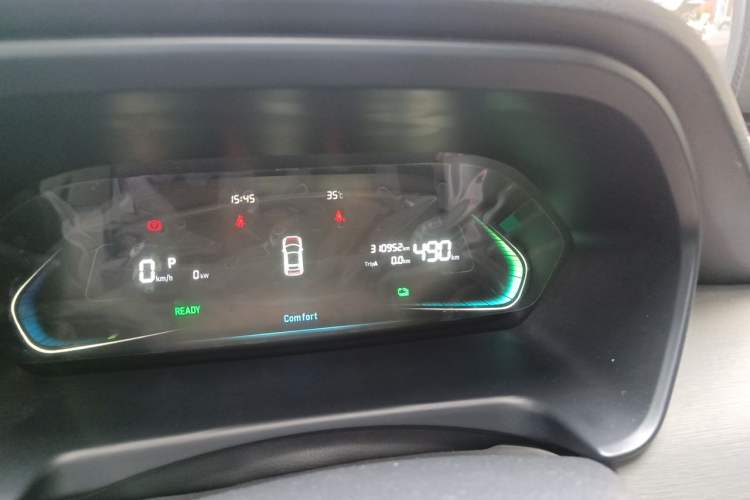 Used WM Motor E.5 2021 500 Ji Ke Xing Odometer Close Up
