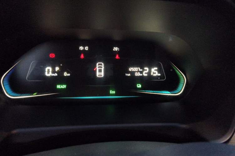 Used WM Motor E.5 2021 500 Ji Ke Xing Odometer Close Up