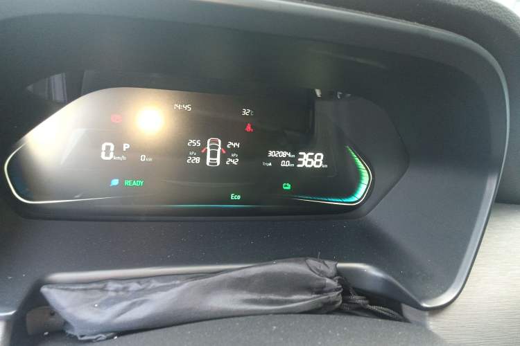 Used WM Motor E.5 2021 400 Ji Ke Xing Odometer Close Up