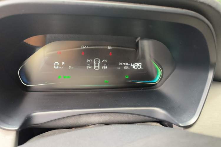 Used WM Motor E.5 2021 500 Ji Ke Xing Odometer Close Up