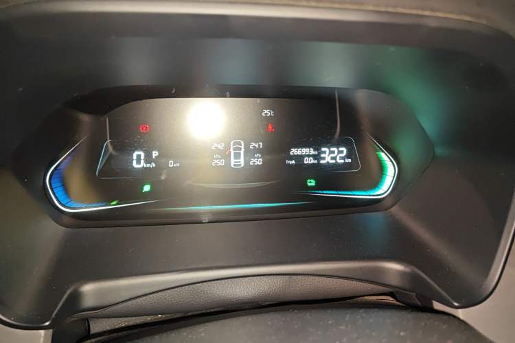 Used WM Motor E.5 2021 400 Ji Ke Xing Odometer Close Up
