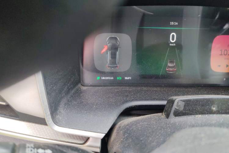Used WM Motor EX5 2018 EX5 400 Lite Exploration Edition Odometer Close Up